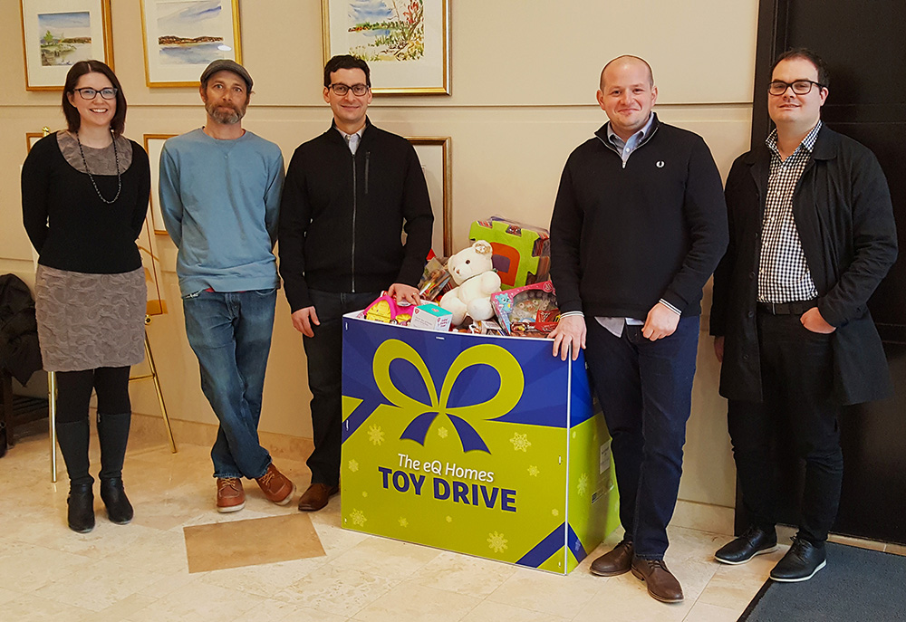 Second Annual eQ Homes Toy Drive a Huge Success
