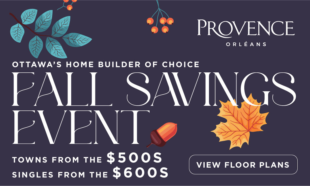 Clarence Crossing Community, eQ Homes Ottawa