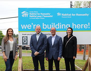eQ Homes Announces Partnership with Habitat for Humanity Greater Ottawa