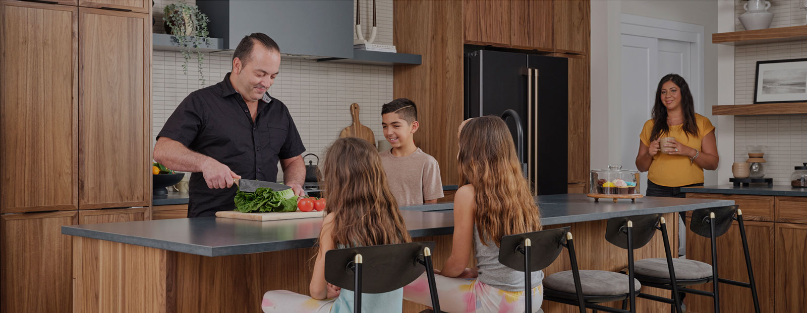 eQ Homes Design Studio in Ottawa where homeowners select finishes and personalize their new homes