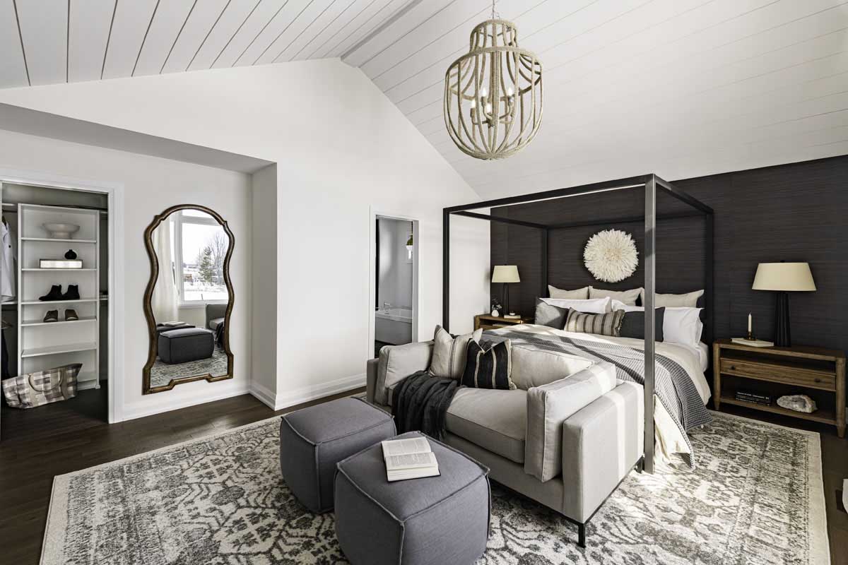Panorama model home interior — photo 7