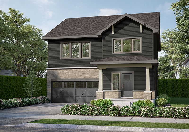 The Elliot Elevation B Rendering