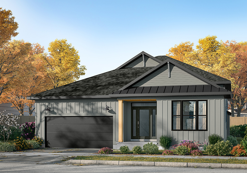 The Willow Elevation F Rendering