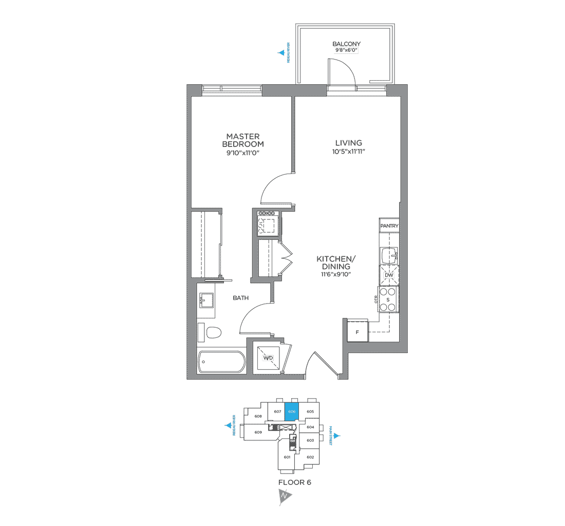 MODEL 7 606 Elevation A Rendering
