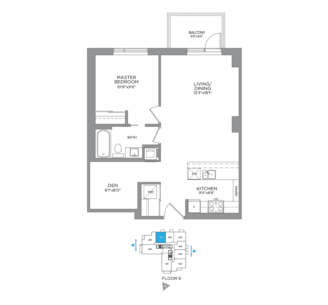 MODEL 8 607 Elevation A Rendering
