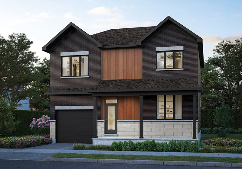 The Hailey EC Elevation M Rendering