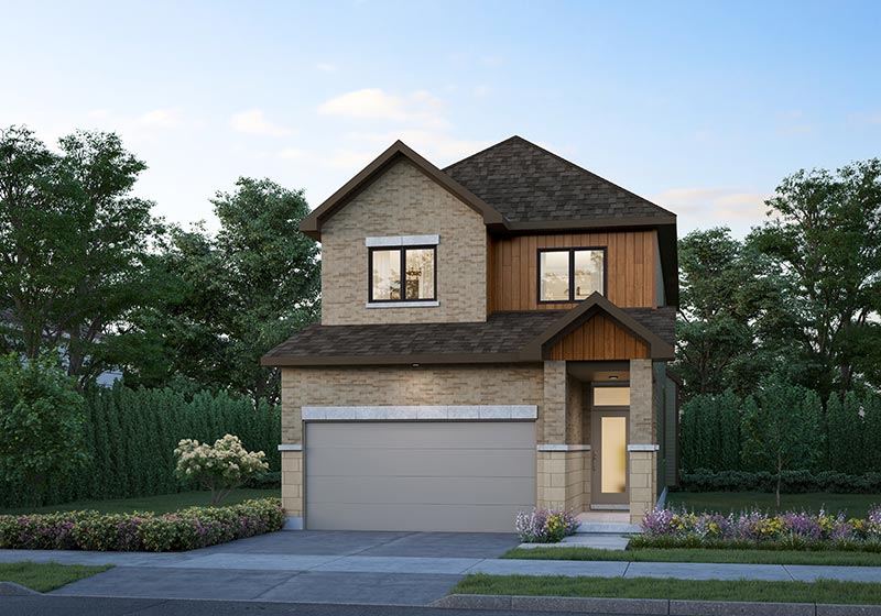 The Quentin 4-40 Elevation M Rendering