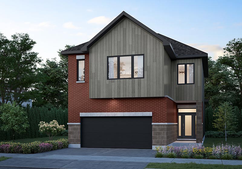 The Piper I 2-071 Elevation M Rendering