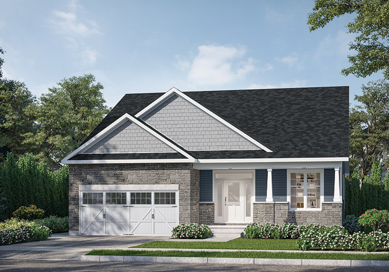 The Amelia 5-80 Elevation B Rendering