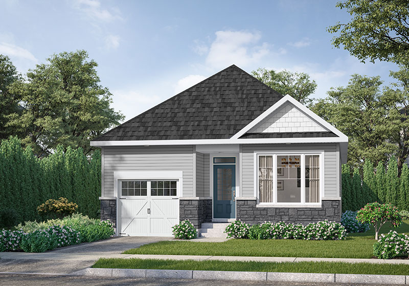 The Lennon 30 Elevation B Rendering