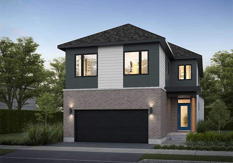 Rendering for The Blackburn - Elevation C