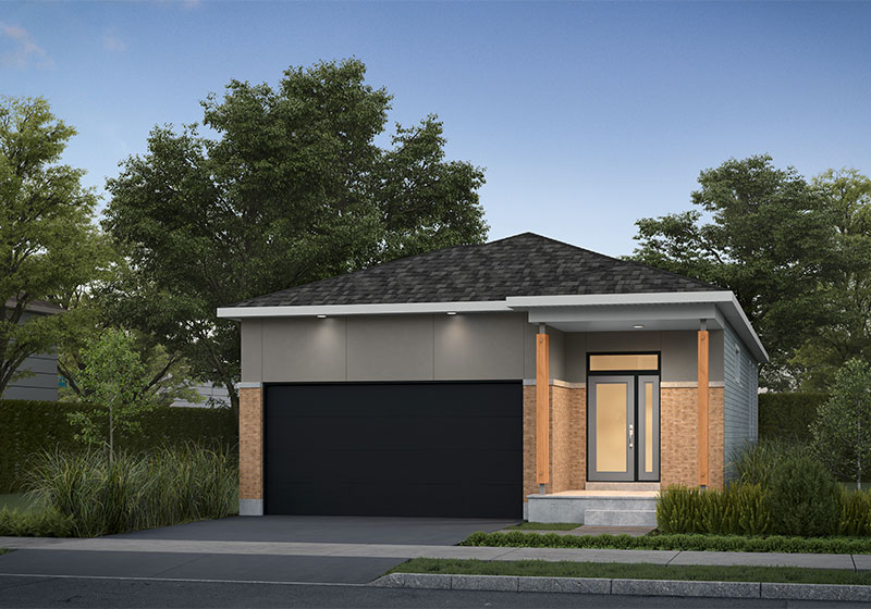 Rendering for The Leah - Elevation C