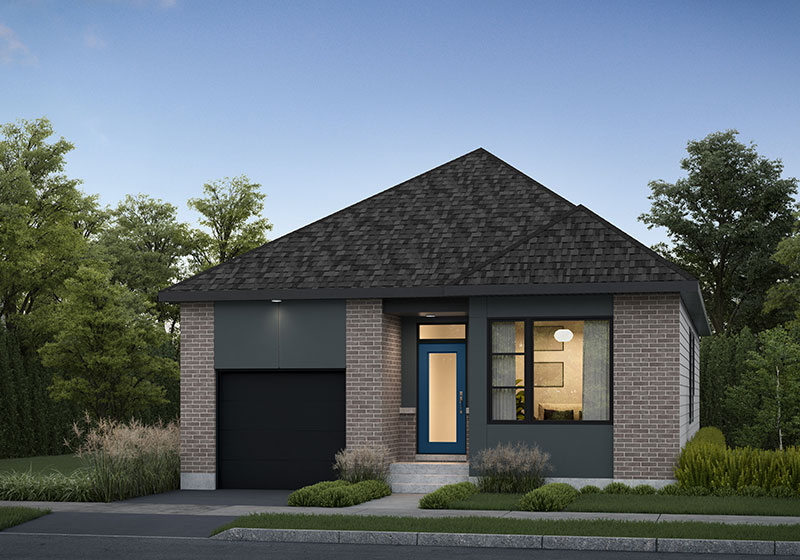 Rendering for The Lennon - Elevation C