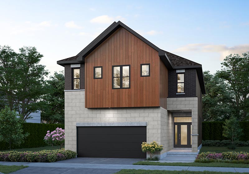 The Piper II 5-27 Elevation M Rendering