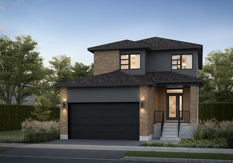 The Hamilton EC 2 Elevation C Rendering