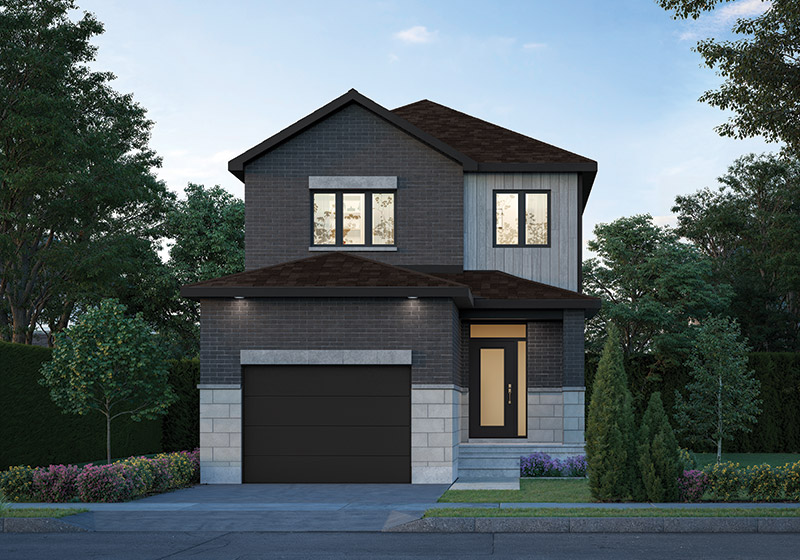 The Kinsley Elevation M Rendering
