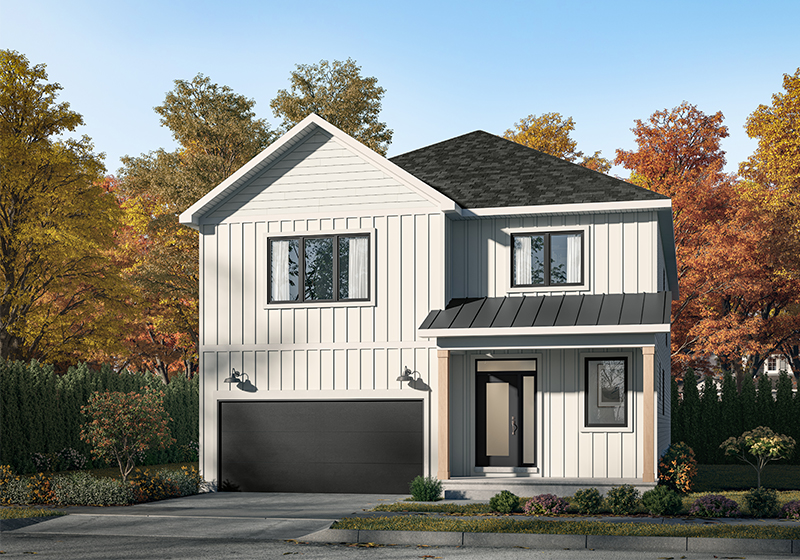 The Cooper MG Elevation F Rendering