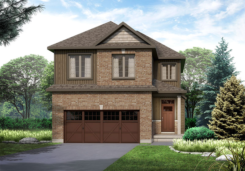 The Blackburn Elevation B Rendering