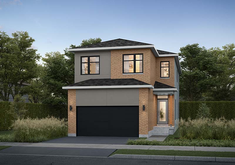 The Paisley EC Elevation C Rendering