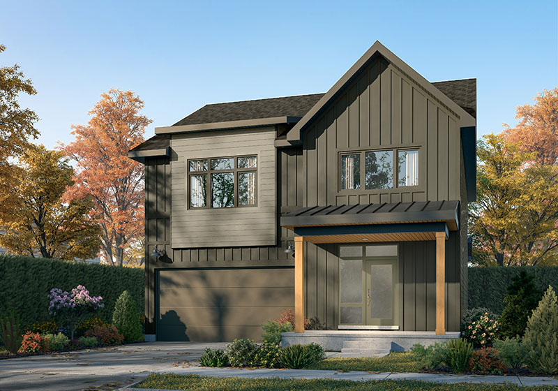 The Elliot Elevation F Rendering