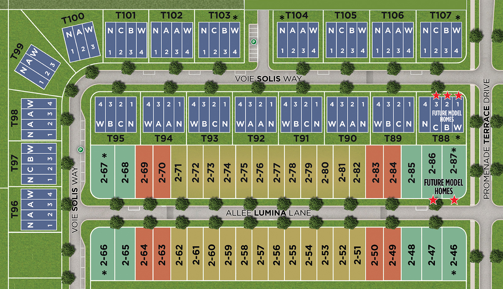 PANORAMA EMBRUN site plan